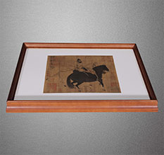 拉萨书画装裱配框服务案例